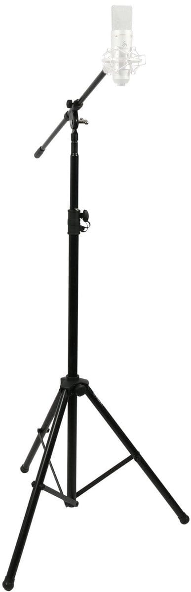 Microfoonstatief 210cm - Met hengelarm - Innox IVA 24 - Zwart