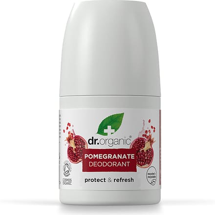 Deodorant Roller Dr.Organic GRANADA 50 ml Granaatappel