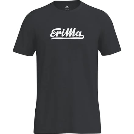 Erima Retro T-Shirt Kinderen - Zwart | Maat: 140