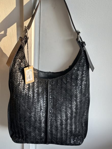 Shabbies Nobu Herringbone bag one size Black