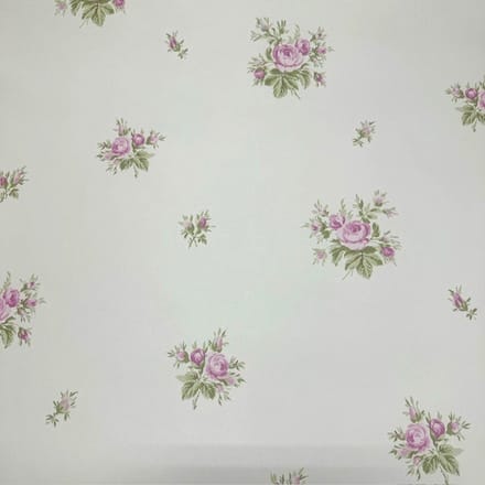 Bloemen roosjes behang 411300