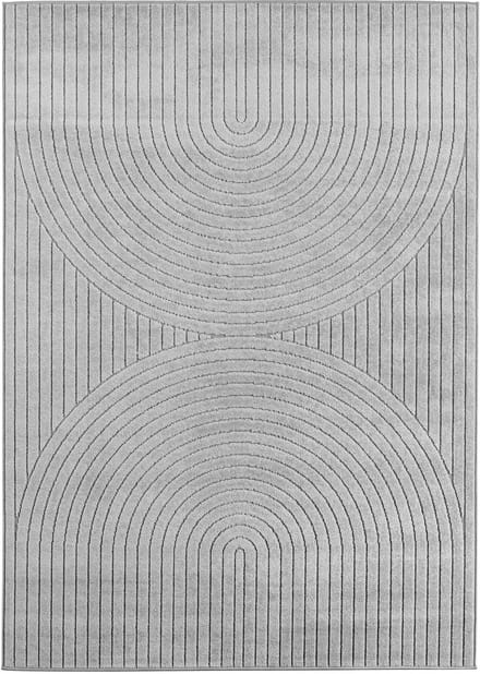 Binnen- en buitentapijt Nova (zilver 1201) - 80x150 cm