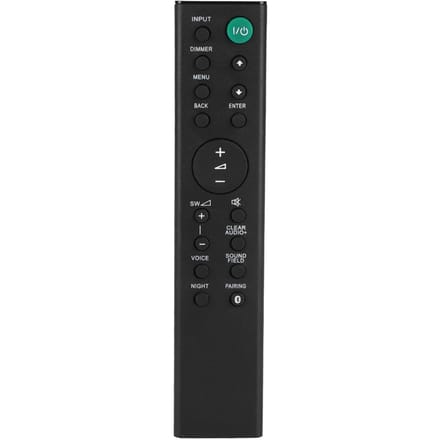 Vervanging voor SONY Soundbar RMTAH101U Home Theater Afstandsbediening black