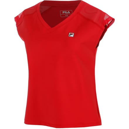 Fila Maria T-shirt Dames-rood