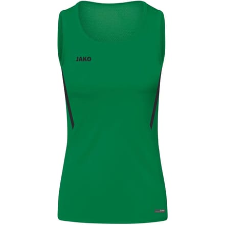 Jako Challenge Tanktop Dames - Sportgroen / Zwart | Maat: 38