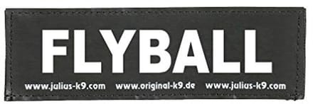 Julius K9 Tekstlabel – Flyball groot