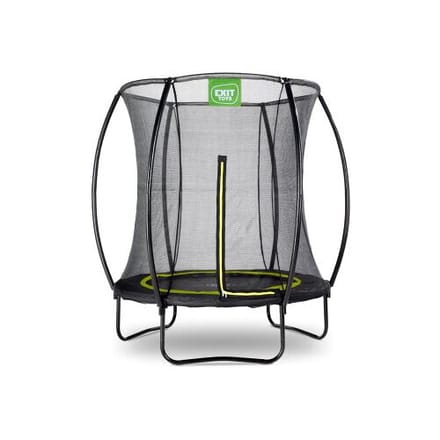 EXIT Silhouette Trampoline ø183cm - Op Poten - Rond - Trampoline Buiten - Voor Kinderen - Zwart