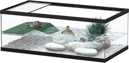 Aquatlantis Tortum 55 Aquarium - 55x29x20 cm - Zwart