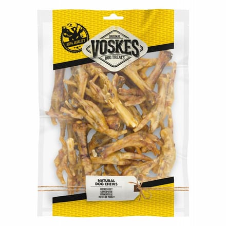 Voskes Hondensnacks Kippenpoten - 500 gr