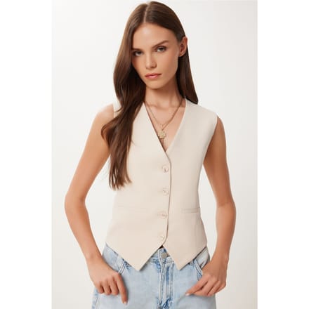 Crop Knop Vest