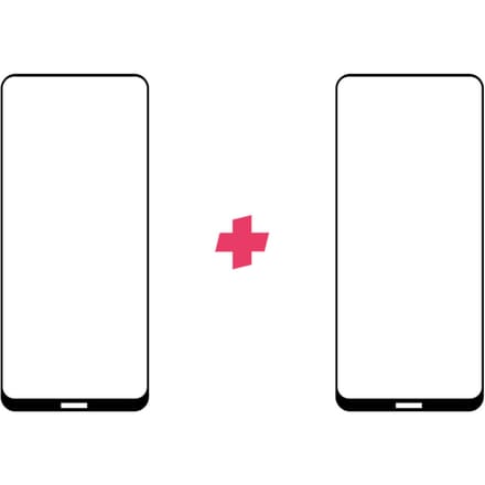 DuoPack: Nokia 8.3 screenprotector gehard glas Edge to Edge