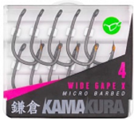 Korda Kamakura Wide Gape X (10 pcs) - Maat : size 4