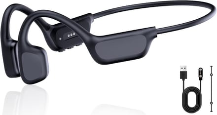 Bone Conduction Headphone - Koptelefoon voor Activiteiten - Draadloos - Bleutooth - Zwart