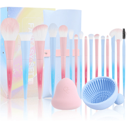 Docolor 16-delige Dreamy 3.0 make-upkwastenset (geschenkdoos)