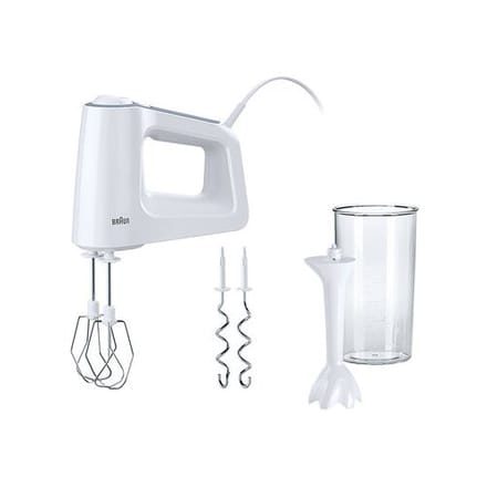 Braun MultiMix 3 HM3105WH - Handmixer - Wit