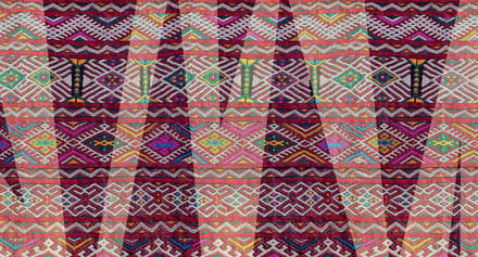 Fotobehang CarpetPattern2 DD117370 A.S. Création Atelier 47 | Fotobehang