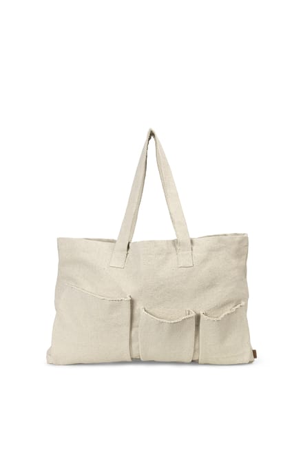 Ferm Living - Pocket Weekendtas - wit