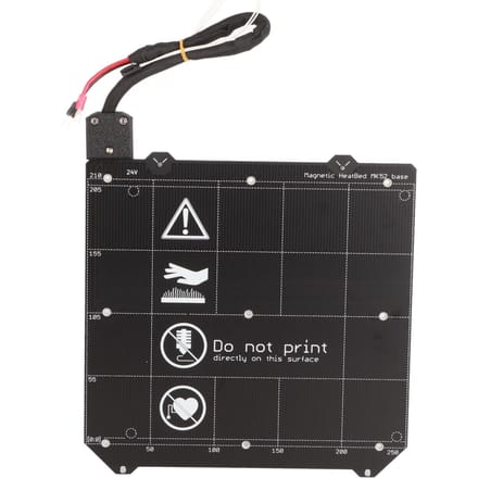 Voor Prusa I3 MK3S MK2.5 Magnetische Hete Bed+Gestructureerd Laag Elastische Staalplaat voor 3D Printer black