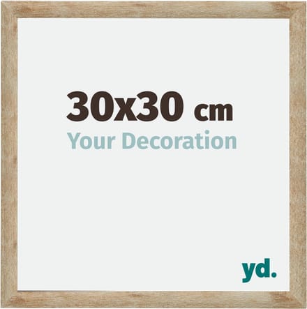 Your Decoration - Fotolijst 30x30 cm - MDF - Goud - Catania