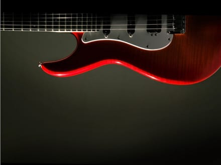 Fotobehang - Elektrische gitaar.