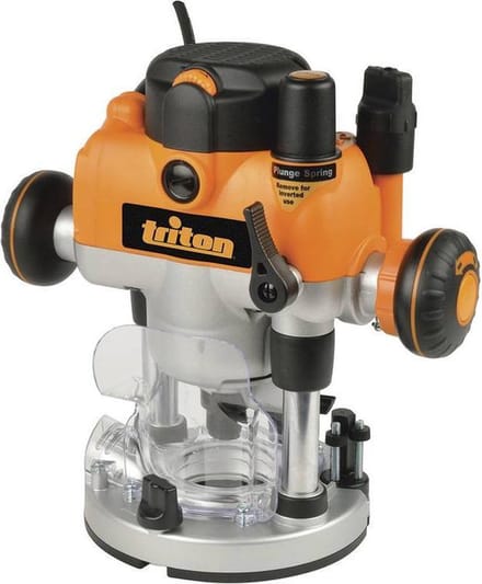 Défonceuse de précision bi-mode plongeante 1400 W MOF001 - TRITON 330085