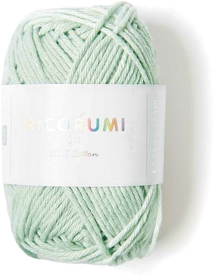 Ricorumi katoengaren ijsgroen 25gr #037