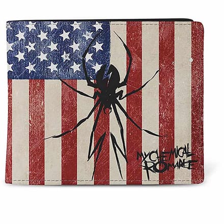Rocksax My Chemical Romance - USA Spider Portemonnee - Multicolours