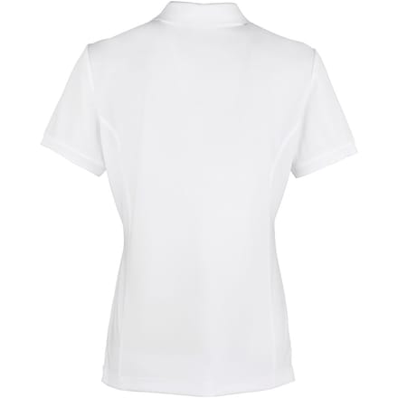 Premier Dames/dames Coolchecker korte mouw Pique Polo T-Shirt (Wit)