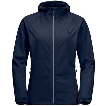 Jack Wolfskin New Softshell Vrouwen Navy Jas
