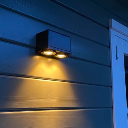 KS Verlichting Spectre Muurlamp Zwart