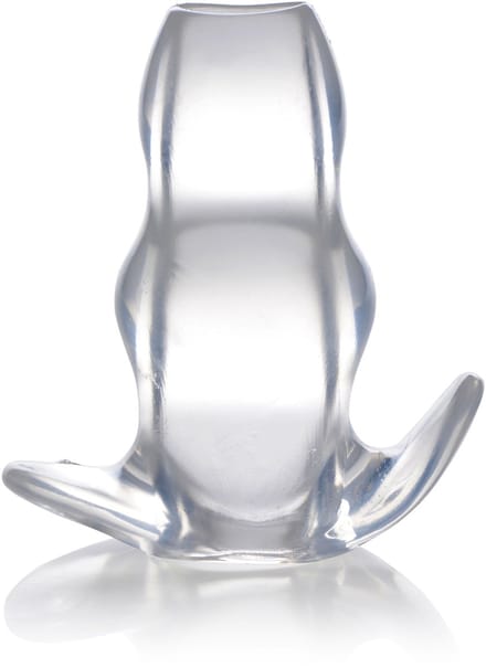 XR Brands Clear View - Holle Anale Plug - Groot clear