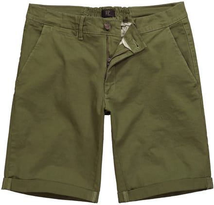 JP 1880 - Heren - Chino-bermuda Buik-Fit Regular Fit - Varengroen - Maat 54
