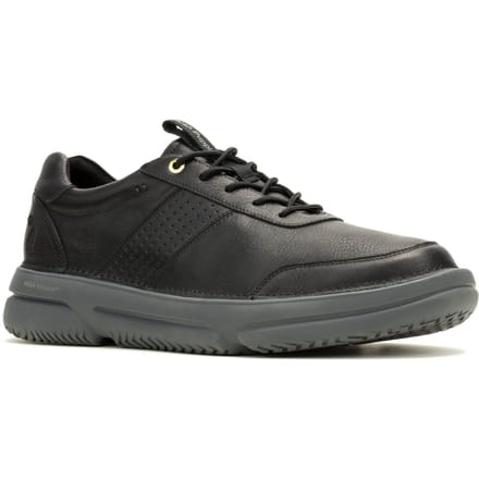 Hush Puppies Baylor Leren Herenschoen Zwart