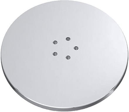 Luxe Afdekplaat 110mm voor Doucheputje met 90mm Rand - Glans Chroom