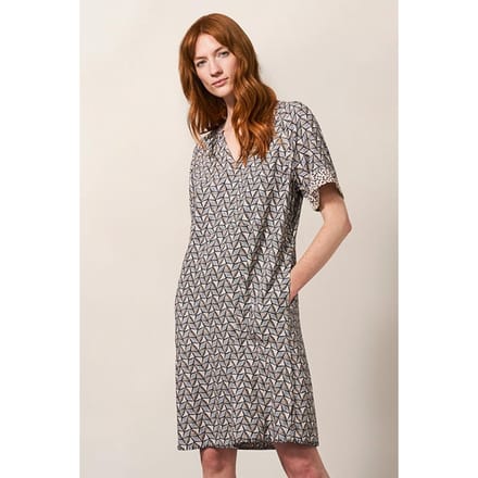 White Stuff Cora Linen Blend Dre Natural Taglia: 6 | Abiti Mini Outlet | Donna | Bianco