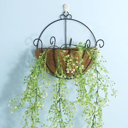 Hangende Bloem Pot Kokosvezel Liner Balkon Hangmand Liner Natuurlijke Kokosvezel Plantenbak Liner Type 3