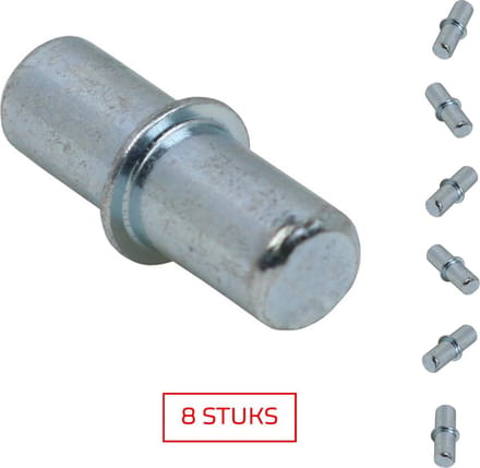 TQ4U kastplankdrager - Duplo - Metaal verzinkt - Ø 5 mm - 8 stuks