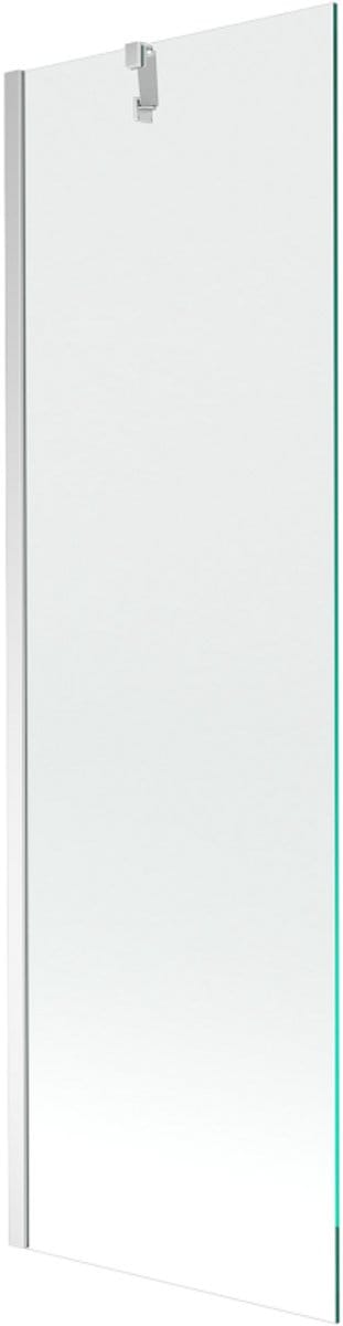 Mexen Next badscherm 1-deurs 60 x 150 , transparant, chroom - 895-060-000-00-00-01