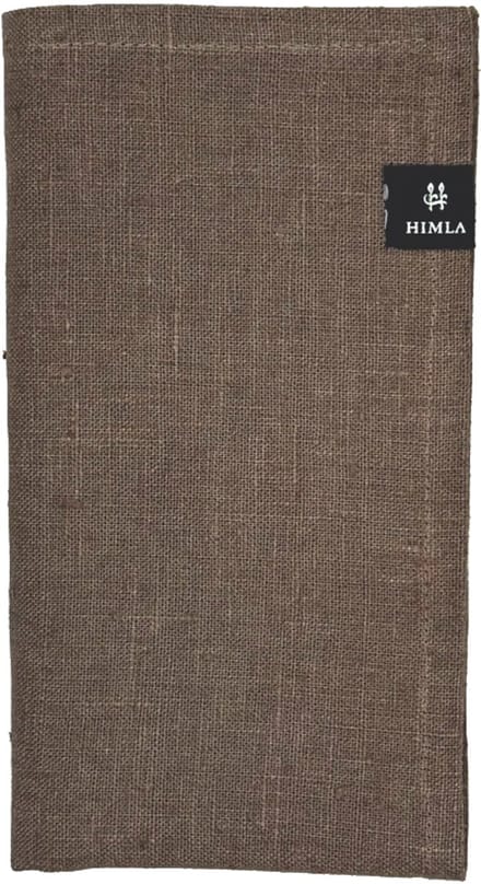 Himla Maya servet - 4 stuks - Walnut