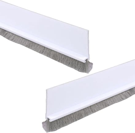 Tochtstopper Deuren - Afdichtstrip Deurbodem - Tocht Weren - Zelfklevend - 3x100cm - Wit