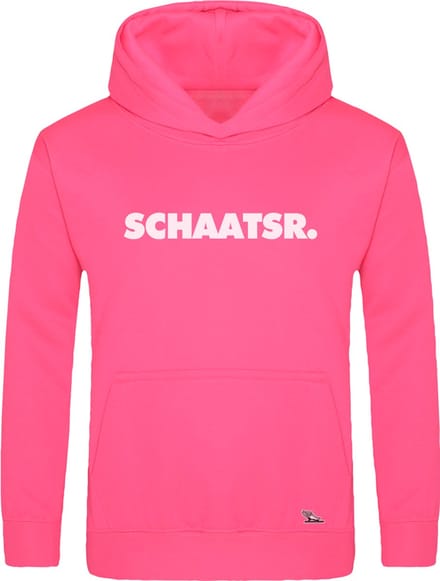 Schaatsen Kids Hoodie SCHAATSR. Roze