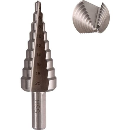 Raltec Boorhulp 9-traps meerfasenboor