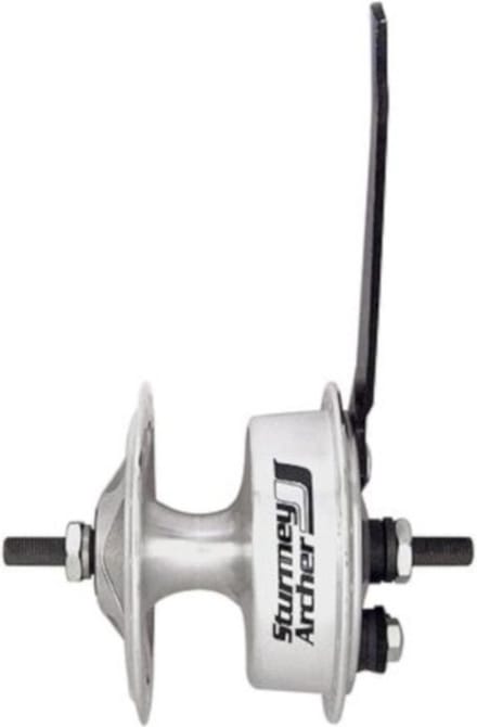 Sturmey Archer Naaf X-fd Voor 36 Gaats Aluminium Zilver