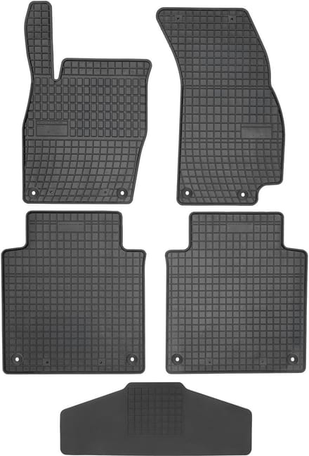 Frogum Serie - Audi A8 D5 Automatten - Voor en Achter - Zwart
