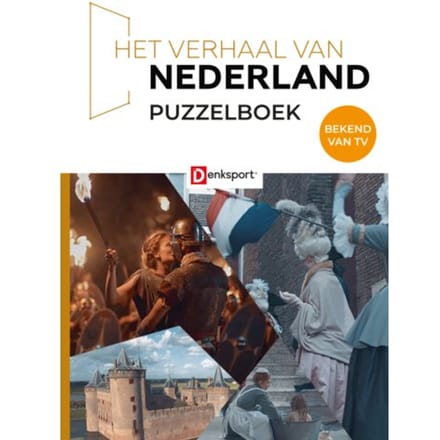Denksport – Het Verhaal van Nederland Puzzelboek - Quizzen en beeldpuzzels