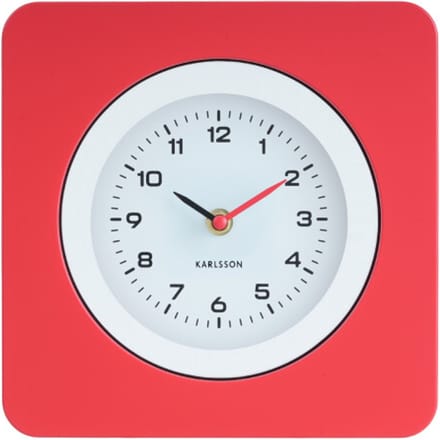 Karlsson wandklok new vintage bright red- Ø22cm