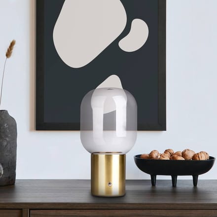 Näve LED decoratie-tafellamp Albero met accu, voet goud