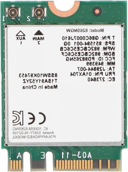 Draadloze Netwerkkaart - Wifi Bluetooth Adapter - Internet Verbinding - 867 Mbps Snelheid - NGFF M2 Interface - Niet Van Toepassing