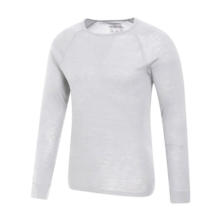 Mountain Warehouse Merino wollen thermo heren (Wit)