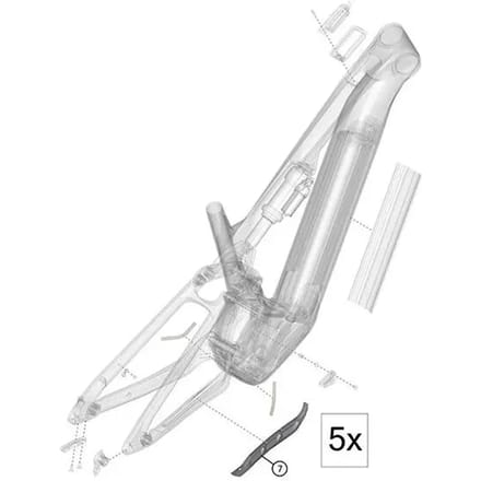 Framebescherming Haibike Gen5 CX CF